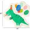 image:imageCR Gibson TW725855 Dino Party Disposable Paper Lunch Napkins 6 x 6 Multicolor 20 PiecesLunch Napkins