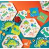 image:imageCR Gibson TW725855 Dino Party Disposable Paper Lunch Napkins 6 x 6 Multicolor 20 PiecesLunch Plates