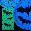 image:imageCR Gibson TW824070 Batty Night Disposable Paper Guest Towel and Dinner Napkins for Halloween Parties Multicolor 20pcsMulticolor