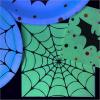 image:imageCR Gibson TW824070 Batty Night Disposable Paper Guest Towel and Dinner Napkins for Halloween Parties Multicolor 20pcsSpiderweb
