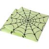 image:imageCR Gibson TW824070 Batty Night Disposable Paper Guest Towel and Dinner Napkins for Halloween Parties Multicolor 20pcsSpiderweb