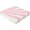 image:imageCR Gibson TW825844 Pink Pinwheel Scallop Edge Disposable Dinner Napkins and Bathroom Guest Towels 42 x 785 Multicolor 16 PiecesCocktail Napkins