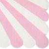 image:imageCR Gibson TW825844 Pink Pinwheel Scallop Edge Disposable Dinner Napkins and Bathroom Guest Towels 42 x 785 Multicolor 16 PiecesCocktail Napkins