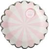 image:imageCR Gibson TW825844 Pink Pinwheel Scallop Edge Disposable Dinner Napkins and Bathroom Guest Towels 42 x 785 Multicolor 16 PiecesDinner Plates