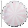 image:imageCR Gibson TW825844 Pink Pinwheel Scallop Edge Disposable Dinner Napkins and Bathroom Guest Towels 42 x 785 Multicolor 16 PiecesLunch Plates