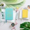 image:imageCR Gibson Yellow Leatherette Good Vibes Small Journal Notebook for Girls 35 W x 55 L 192