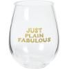 image:imageXampO Paper Goods QWGS420887 4 Pack Stemless Wine FabulousFabulous