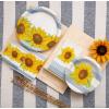 image:imageXampO Paper Goods Yellow Lemons Paper Cocktail Napkins 20pc 55 x 55Sunflower