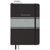 image:imageCR Gibson Black Leatherette Freestyle Organizer and Planner Dot Grid Notebook 6 W x 85 L 240 Pages