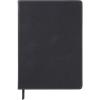 image:imageCR Gibson Black Professional Leather Journal Notebook 6 W x 85 L 240 PagesPack of 12