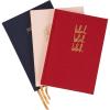 image:imageCR Gibson Floral Watercolor Be Still Hardcover Journal Notebook for Women 6 W x 85 L 160 PagesBlue Red Pink Set of 3