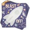 image:imageCR Gibson Lunch Napkin Love  DieCut Gold Foil Accents  3Ply 20 Count TW725537Rocket