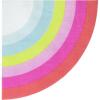 image:imageCR Gibson TW424076 Rainbow Disposable Paper Cocktail Napkins for Birthday Parties and other Celebrations Multicolor 20pcs 5 x 5Rainbow Napkin
