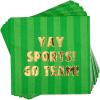 image:imageCR Gibson TW425851 Drinking Wine Feeling Fine Disposable Paper Cocktail Napkins 5 x 5 Multicolor 20 PiecesYay Sports