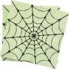 image:imageCR Gibson TW824070 Batty Night Disposable Paper Guest Towel and Dinner Napkins for Halloween Parties Multicolor 20pcsSpiderweb