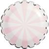 image:imageCR Gibson TW825844 Pink Pinwheel Scallop Edge Disposable Dinner Napkins and Bathroom Guest Towels 42 x 785 Multicolor 16 PiecesDinner Plates