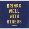 image:imageXampO Paper Goods Yellow Lemons Paper Cocktail Napkins 20pc 55 x 55Drinks Well With Others