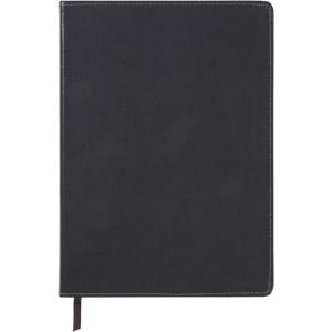image:imageCR Gibson Black Professional Leather Journal Notebook 6 W x 85 L 240 PagesPack of 12