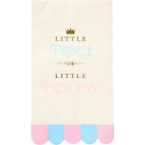 image:imageCR Gibson Gender Reveal Lunch Napkins  Die Cut Assorted Designs Perfect for Gender Reveal CelebrationsDinner Napkins