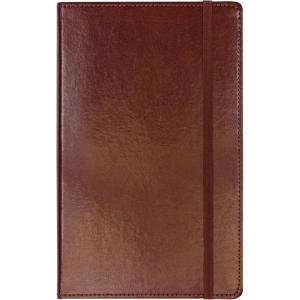 image:imageCR Gibson MJ54792 Brown Bonded Leather Notebook with 240 Ruled Pages 5 W x 825 HPack of 1