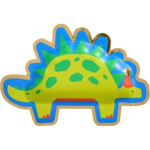 image:imageCR Gibson TW725855 Dino Party Disposable Paper Lunch Napkins 6 x 6 Multicolor 20 PiecesLunch Plates