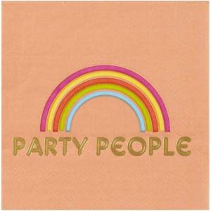 image:imageXampO Paper Goods Yellow Lemons Paper Cocktail Napkins 20pc 55 x 55Party People