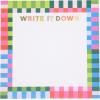 image:imageCR Gibson CM2525500 N Squared Things Ill Forget Jumbo Notepad with 150 Sheets 8 x 8 MulticolorWrite it Down