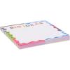 image:imageCR Gibson CM3225500 N Squared Colorblock Mini Notepad with 50 Sheets 3 x 3 MulticolorBig Ideas