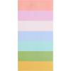 image:imageCR Gibson CM3325499 N Squared Striped List Pad with 80 Sheets Multicolor 4 x 8Striped