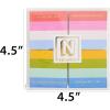 image:imageCR Gibson CM3425500 N Squared Colorblock Mini Notepads with 50 Sheets 425 x 425 Multicolor 4 PackStripe