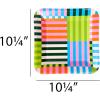 image:imageCR Gibson Dinner Plates Out of This World  Holographic Foil Accents  8 Count TW1225507Bold Stripe