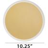 image:imageCR Gibson Dinner Plates Out of This World  Holographic Foil Accents  8 Count TW1225507Gold and White