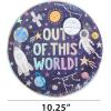 image:imageCR Gibson Dinner Plates Out of This World  Holographic Foil Accents  8 Count TW1225507Out of This World