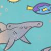 image:imageCR Gibson Dinner Plates Out of This World  Holographic Foil Accents  8 Count TW1225507Under the Sea