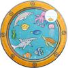 image:imageCR Gibson Dinner Plates Out of This World  Holographic Foil Accents  8 Count TW1225507Under the Sea