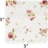 image:imageCR Gibson Floral Heart Beverage Napkins TW425403 Small 20 Count