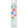 image:imageCR Gibson LMP25500 N Squared Colorblock Checkerboard Leatherette Mouse Pad for Desks 85 x 85 MulticolorColorblock Checkerboard