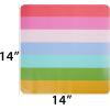 image:imageCR Gibson Leatherette Desk Pad Squared Stripe  Stylish and Practical Office AccessoryStripes