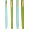 image:imageCR Gibson Novelty Ball Point Ink Pens  Humorous Sayings in White Font  Green amp Teal  4 Pack  Funny Writing Instruments NP925506Multicolor
