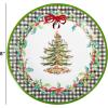 image:imageCR Gibson Spode Nutcracker Lunch Plates  Festive Paper Plates for Holiday Parties Christmas Tableware 8Count 8 Diameter