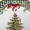 image:imageCR Gibson Spode Nutcracker Lunch Plates  Festive Paper Plates for Holiday Parties Christmas Tableware 8Count 8 Diameter