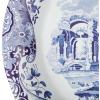 image:imageCR Gibson TW1225755 Spode Blue Italia Disposable Paper Dinner Plates 1025 Diameter Multicolor 8 PiecesDinner Plates