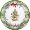 image:imageCR Gibson Spode Nutcracker Lunch Plates  Festive Paper Plates for Holiday Parties Christmas Tableware 8Count 8 Diameter