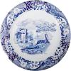 image:imageCR Gibson TW1225755 Spode Blue Italia Disposable Paper Dinner Plates 1025 Diameter Multicolor 8 PiecesDinner Plates