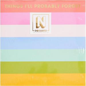 image:imageCR Gibson CM2525500 N Squared Things Ill Forget Jumbo Notepad with 150 Sheets 8 x 8 MulticolorThings Ill Forget