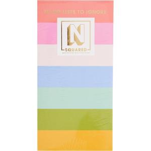 image:imageCR Gibson CM3325499 N Squared Striped List Pad with 80 Sheets Multicolor 4 x 8Striped