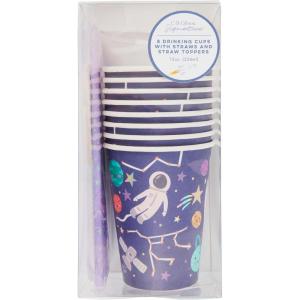 image:imageCR Gibson Paper Treat Sacks Out of This World 8 Count TSP25507Party Cups