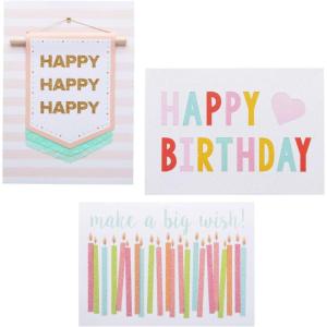 image:imageCR Gibson Handmade Graduation Cards Assorted 3pc 5 x 7Birthday 1