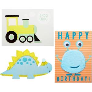 image:imageCR Gibson Handmade Graduation Cards Assorted 3pc 5 x 7Boy Birthday