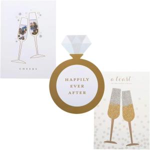 image:imageCR Gibson Handmade Graduation Cards Assorted 3pc 5 x 7WeddingCongrats